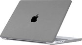 Lunso - Geschikt voor MacBook Air 15 inch (2023) - cover hoes - Sand Gray - Vereist model A2941