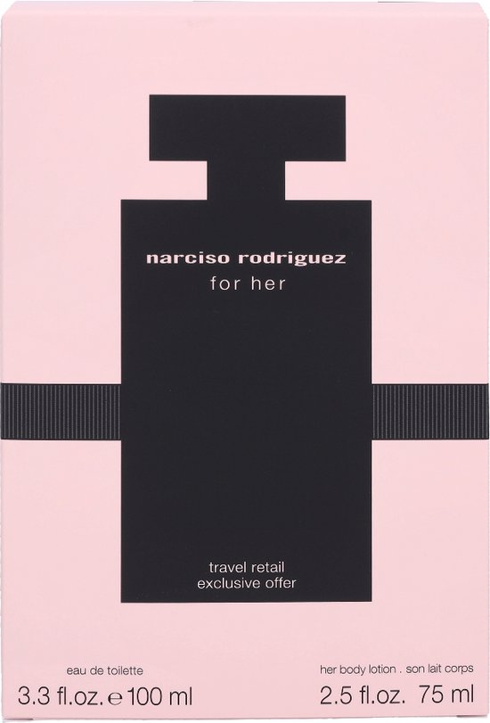 Narciso Rodriguez for Her Geschenkset - Eau de Toilette + Bodylotion - Narciso Rodriguez