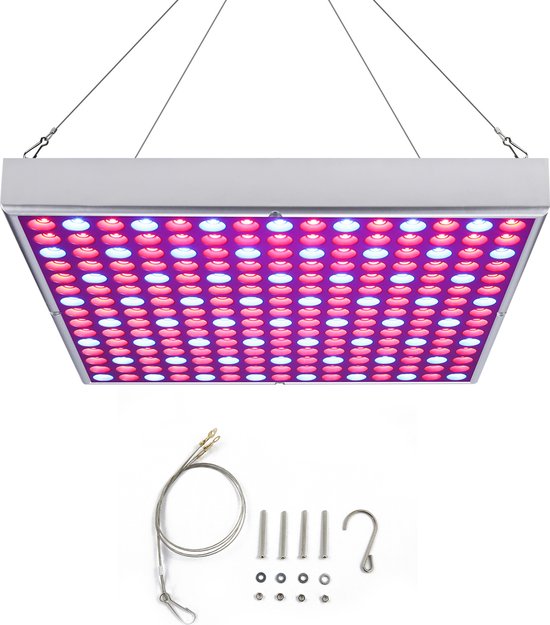 Foto: Kweeklamp paneel 15w opbrengst kweeklamp led groeilamp bloeilamp paneel groei en bloei grow light