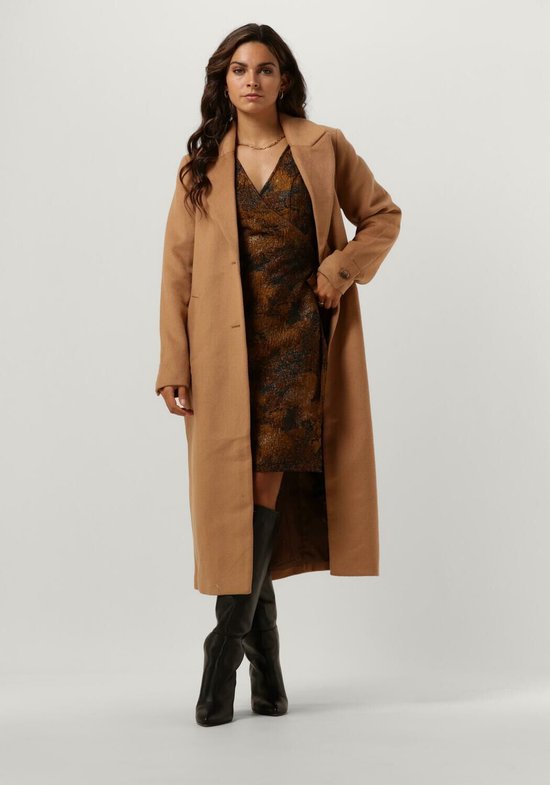 Notre-V Wool Coat Vestes Femme - Manteau d'hiver - Camel - Taille XS | bol