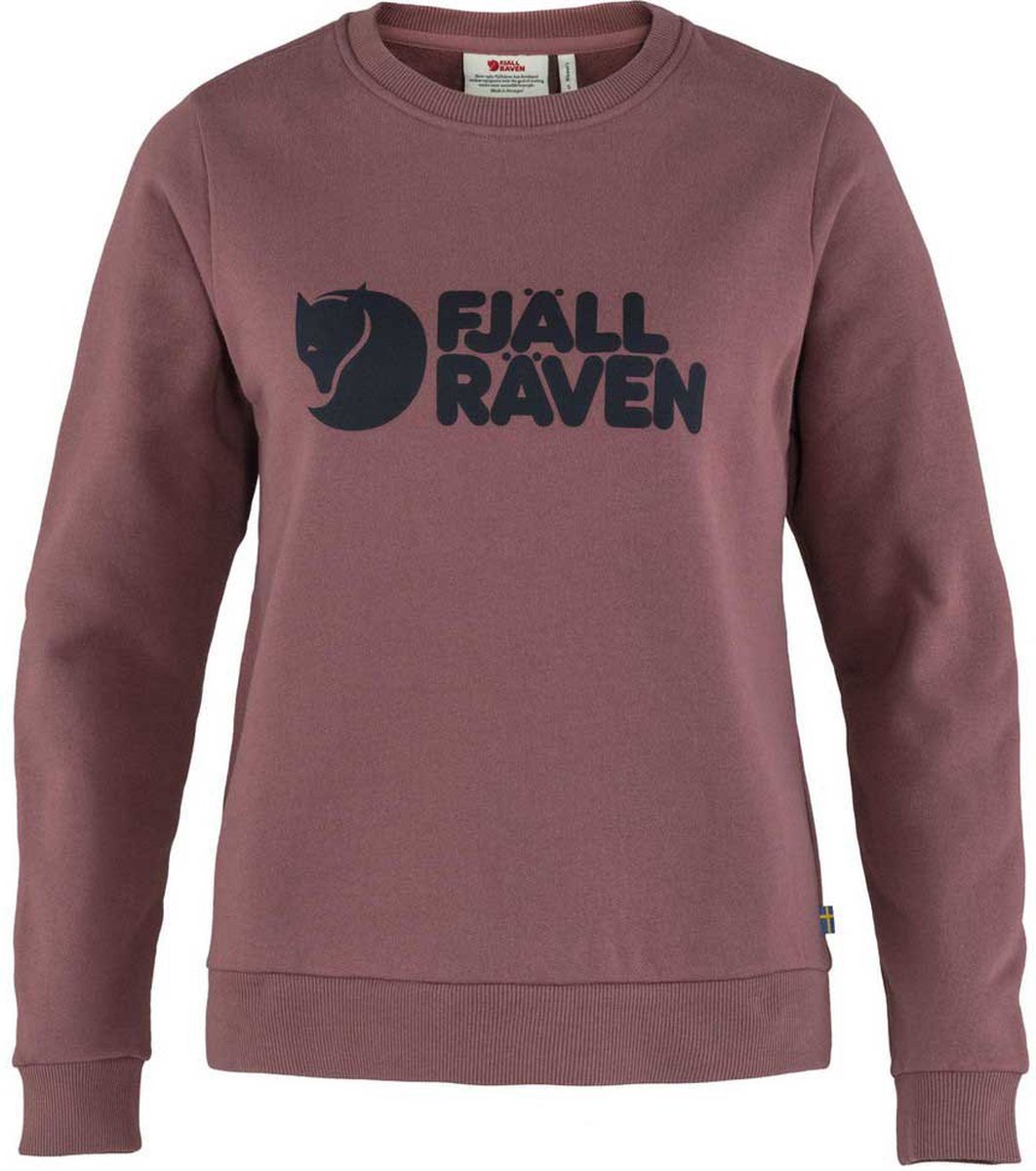Fjällräven Logo Trui XS Vrouw Paars