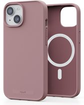 Njord Collections 100% GRS telefoonhoesje - Geschikt voor iPhone 15 – Gerecyled Plastic - Duurzaam Telefoonhoesje - 2m valbescherming - Mag Compatibel – Roze