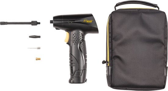 Airman Handpomp 7.5 bar Automatische afschakeling, Opbergbox/tas, 230V-laadbaar