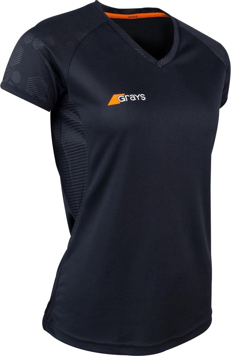 Grays hockeykleding Apex 650 Shirt Jnr Zwart - maat 116