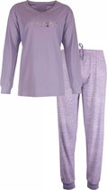 Irresistible Dames Pyjama - 100% Katoen - Paarse Panter print - Maat XXL