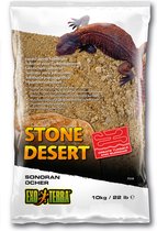 Exo Terra - Bodembedekking - Reptielen - Stone Desert Substraat Sonoran Ocher 10kg - 42x30x7cm Oker - 1st
