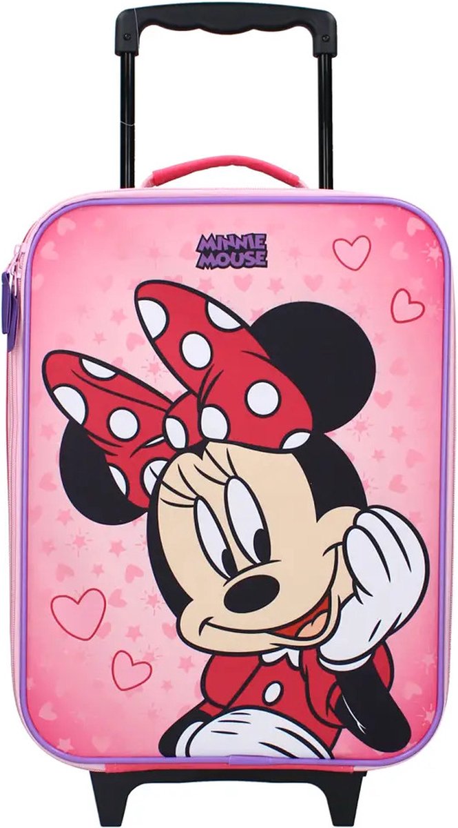 Vadobag kinderkoffer I Was Made For This - roze - Minnie Mouse