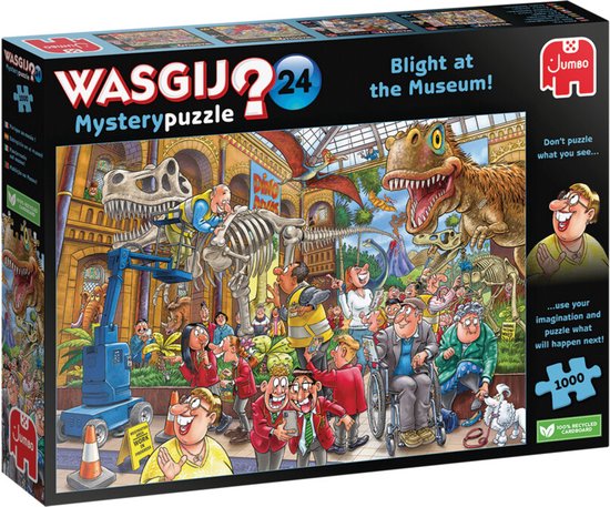 Wasgij Mystery Blight At The Museum Puzzel - 1000 stukjes - Puzzel