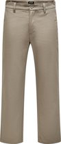 Only & Sons Broek Onsedge-ed Loose 0073 Pant Noos 22024468 Chincilla Mannen Maat - W30 X L30