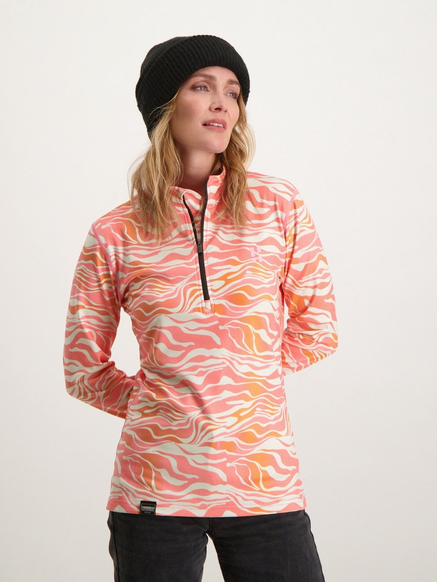 Animal Pully Dames Zebra Multicolor