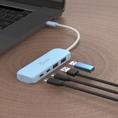 j5create Eco-Friendly USB-C naar 4-poorts Type-C en Type-A Gen 2 Hub
