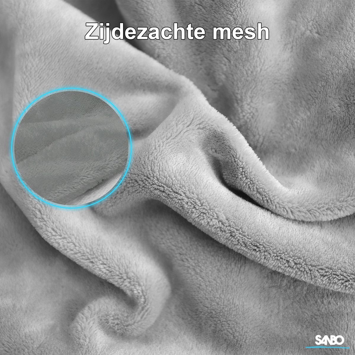 Afbeelding 3 van Sanbo Elektrische Deken - 180 x 130 cm - Wasmachinebestendig