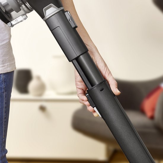 Severin HV 7155 - Aspirateur à main et balai sans fil 2 en 1 avec position de stationnement - 21,6 V