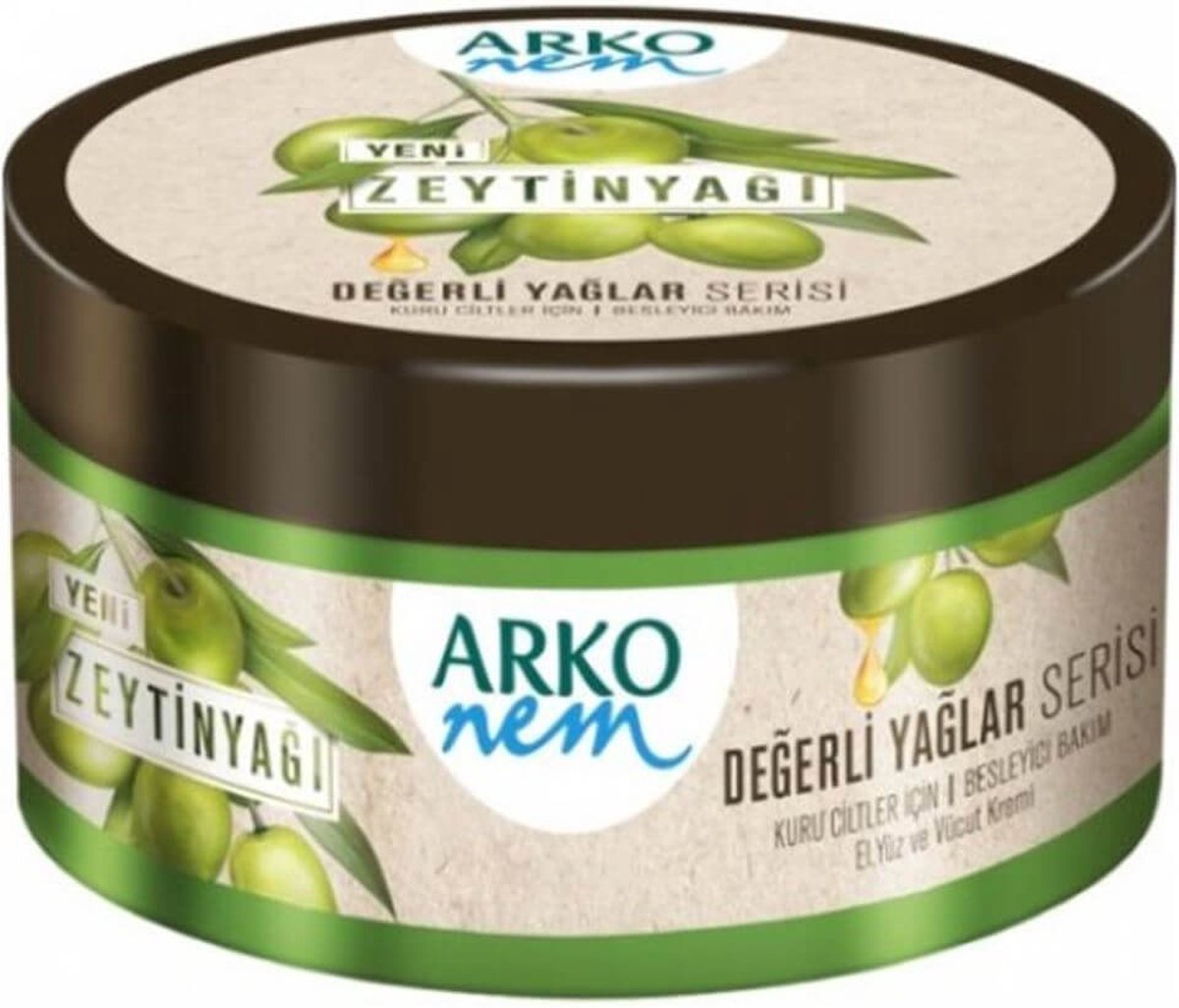 Arko nem - Olijfolie bodycrème 250 ml - 1 st.. new