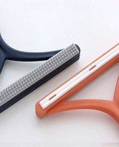 Épilateur pour animaux de compagnie - Épilateur à peluches - Épilateur à vêtements - Brosse à vêtements - Brosse à peluches - Épilateur pour chiens - Oranje