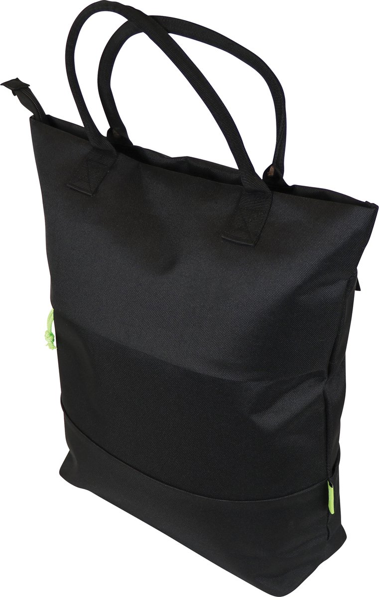 Dresco Shopper Fietstas - Pakaftas 20 Liter - Zwart