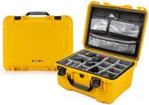 Nanuk 933 Case w/lid org./divider - Yellow - Pro Photo Kit case