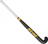 Stag Helix 100 Hockeystick - C-Bow - 25% Carbon - Junior - Zwart/Geel - 33 Inch