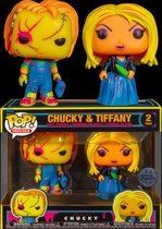 Funko Pop! Bride of Chucky - Tiffany & Chucky Blacklight 2-Pack Exclusive