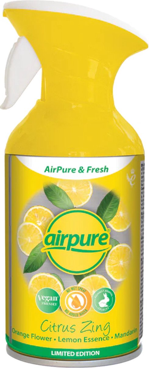 Airpure Luchtverfrisserspray Citrus Zing 250ml
