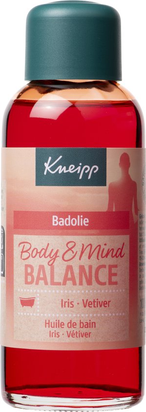 Kneipp Body & Mind Balance - Badolie - Iris en vetiver - Zachte bloemengeur - Voor meer balans - Vegan - 100 ml - Kneipp