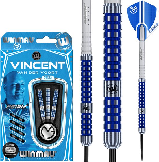 WINMAU - Vincent van de Vort: Steeltip Tungsten Dartpijlen Professioneel - 23g van Winmau — afbeelding 3