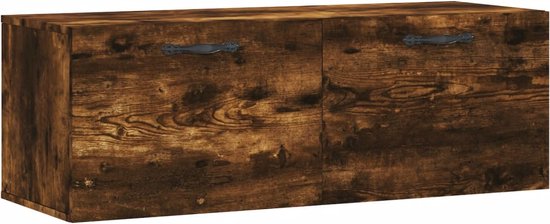 vidaXL-Wandkast-100x36,5x35-cm-bewerkt-hout-gerookt-eikenkleurig