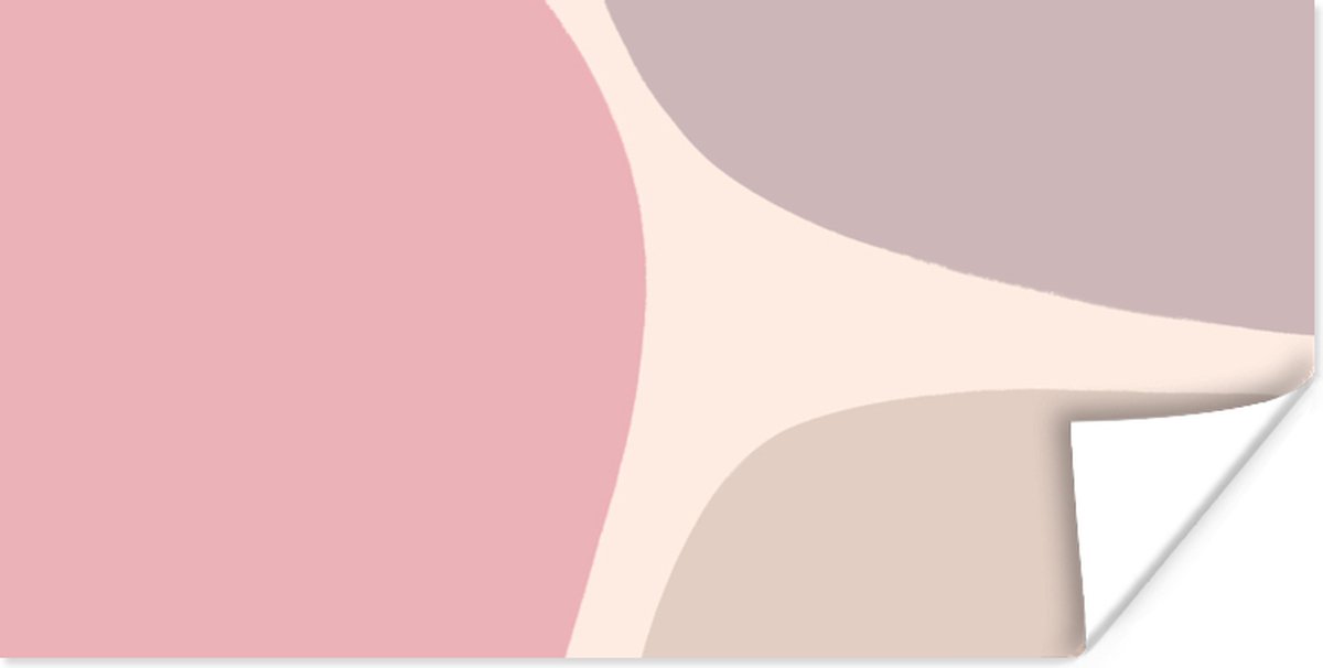 Poster Design - Pastel - Minimalisme - 150x75 cm