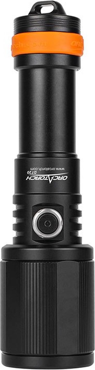 Orcatorch Led D720 Zaklamp Zilver 350 Lumens