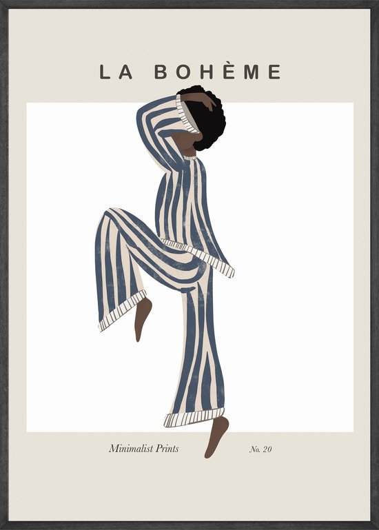 Elegante Dans, La Boheme Poster 50x70 cm