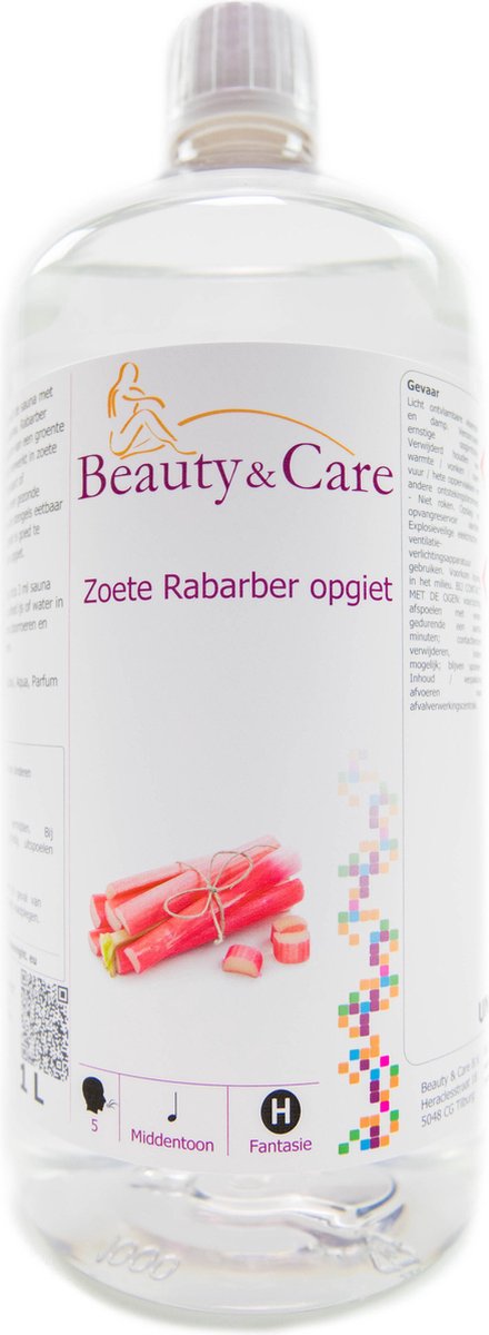 Goedkoopste Beauty & Care - Zoete Rabarber opgiet - 1 L. new