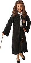 Rubies - Harry Potter Kostuum - Magische Hermelien Met Toverstaf - Meisje - Rood, Geel, Bruin, Zwart - One Size - Carnavalskleding - Verkleedkleding