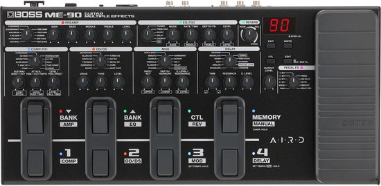 Boss ME-90 - Gitaar multi-effectprocessor - Zwart