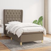 vidaXL-Boxspring-avec-matelas-tissu-taupe-80x200-cm