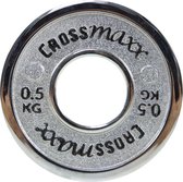 Lifemaxx Crossmaxx Gekalibreerde Halterschijven - 50 mm - 0,5 kg