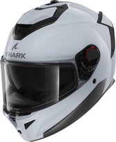 Casque intégral Shark Spartan GT Pro Blank Light Wit Glossy W03 - Taille XS - Casque