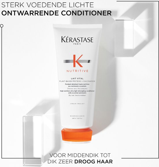 Kérastase Nutritive Lait Vital - Conditioner voor droog- of door zon beschadigd haar - 200 ml