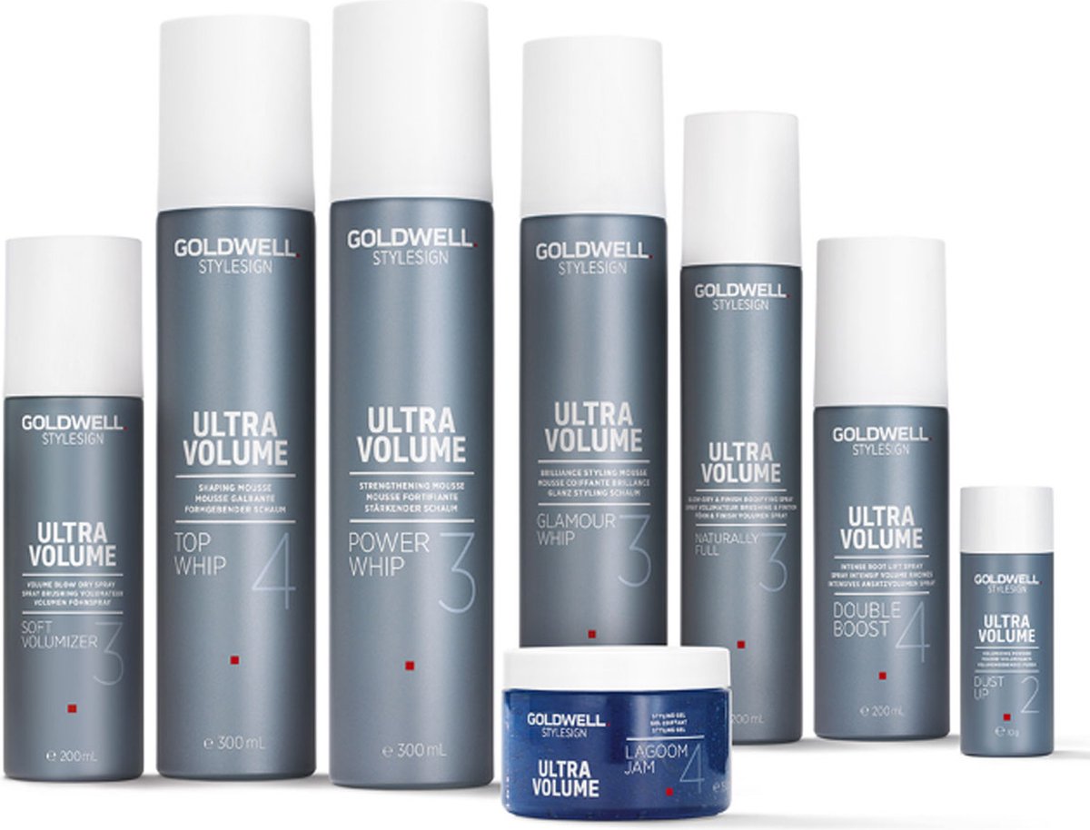Goldwell Stylesign Ultra Volume 4 - Double Boost Intense Root Lift  Hairspray 6.2 Oz. Pack Of 2 