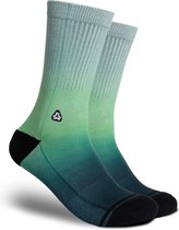 FLINCK Sportsokken - Rusty Green - Maat 39-41 - Unisex - Heren Sokken - Dames Sokken - Naadloze sokken - Crossfit Sokken - Hardloop Sokken - Fitness Sokken - Fietssokken