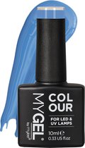 Mylee Gel Nagellak 10ml [Forget-Me-Not] UV/LED Gellak Nail Art Manicure Pedicure, Professioneel & Thuisgebruik [Spring/Summer 2023] - Langdurig en gemakkelijk aan te brengen