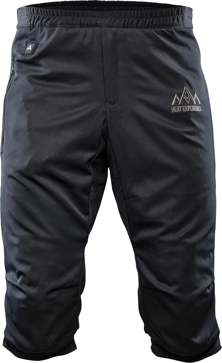 HeatX Heated Knee Pants Verwarmde broek 6000 mAh Li-ion Accu verwarmde kleding Zwart