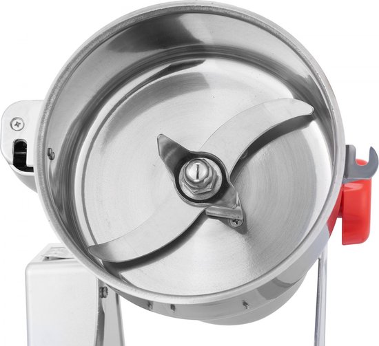 draagbare graanmolen 700g Grinder 2500W multifunctionele keukenmolen roestvrijstalen molen poedermachine timing droge molen — afbeelding 5