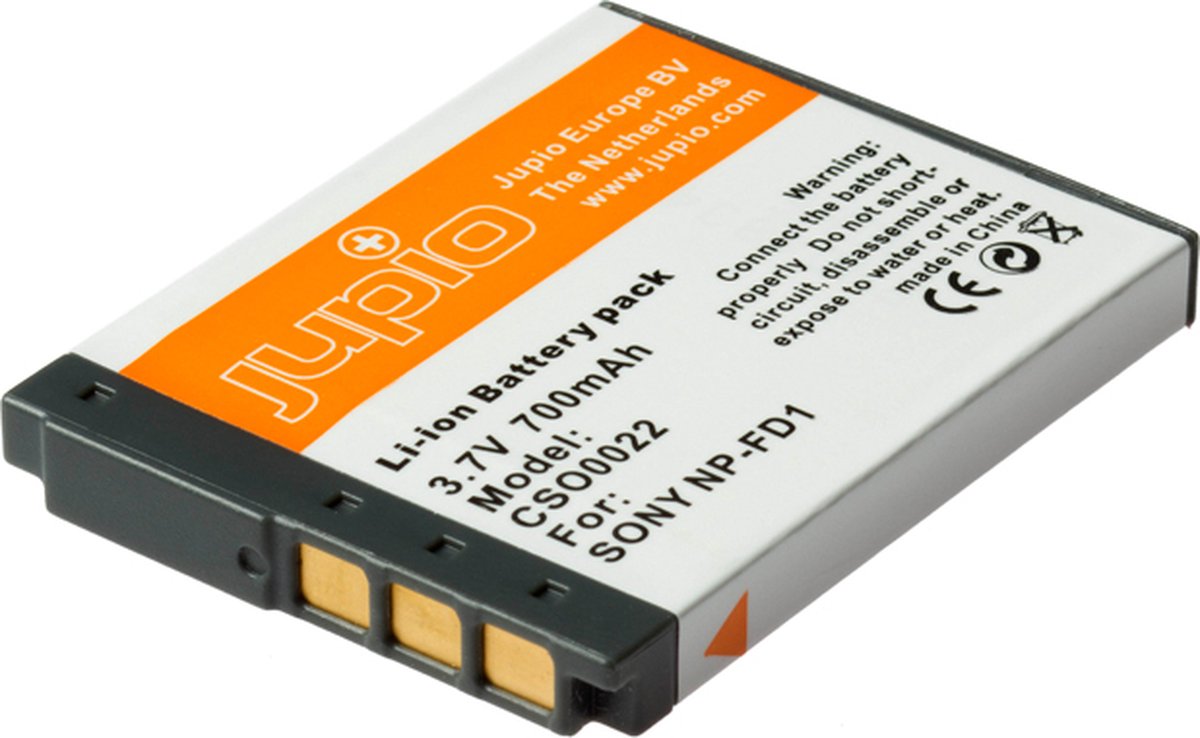Jupio NP-FD1 Infochip 700 mAh- Accu Camera