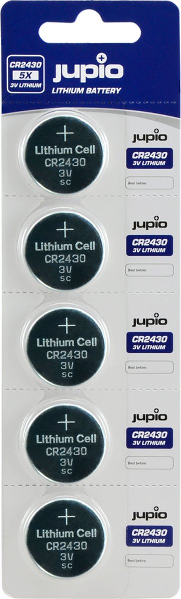 Jupio CR2430 3V 5pcs - Knoopcel