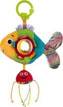 Balibazoo hanger Goldie vis met een magische bal en tags met gevarieerde textuur