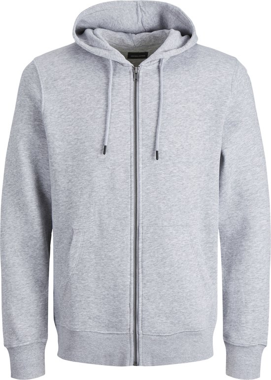 JACK&JONES PLUS JJEBRADLEY SWEAT ZIP HOOD NOOS PLS Heren Vest - Maat EU5XL US3XL