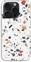Case Company® - Hoesje geschikt voor iPhone 15 Pro hoesje - Terrazzo N°4 - Soft Cover Telefoonhoesje - Bescherming aan alle Kanten en Schermrand