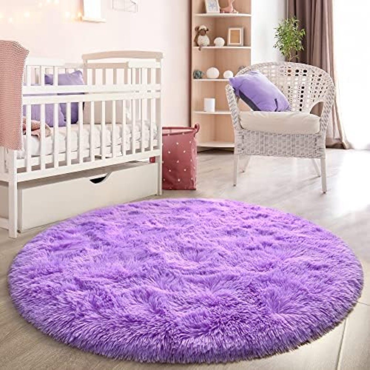 Hoogpolig Vloerkleed 140 x 290 cm Zacht en Pluizig Superzacht, Vacht Imitatiebont Shaggy Wollig Wasbaar en Antislip Voor Bankvloer Kinderkamer, Geel