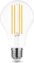 Modee Lighting - LED Filament Lamp dimbaar - E27 A70 15W - vervangt 125W - 2700K warm wit licht