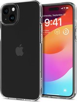 Geschikt voor Spigen Apple iPhone 15 Plus Liquid Crystal Glitter Hoesje - Transparant